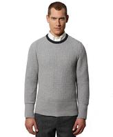 Thumbnail for your product : Brooks Brothers Thermal Stitch Crewneck Sweater