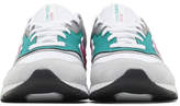 Thumbnail for your product : New Balance Grey and Green 997H Sneakers