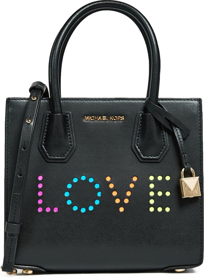 Michael Kors Mercer Medium Messenger Bag Crossbody Graphic Logo MK Buf –  Luxe Dreams PH