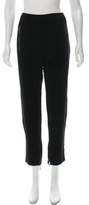 Thumbnail for your product : Sonia Rykiel Velvet Zipper-Accented Pants