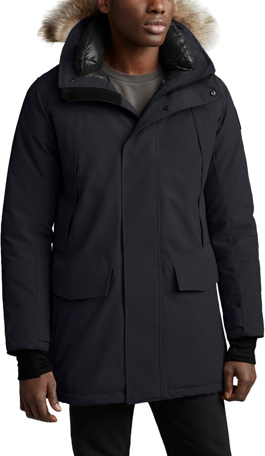 canada goose black label arosa quilted hooded parka