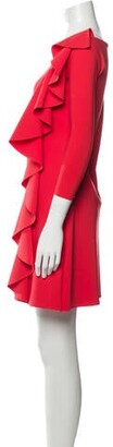 Chiara Boni Bateau Neckline Mini Dress
