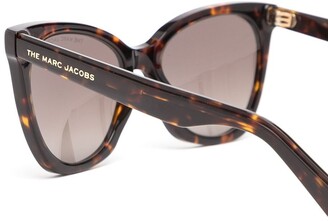 Marc Jacobs Cat Eye-Frame Tortoiseshell Sunglasses