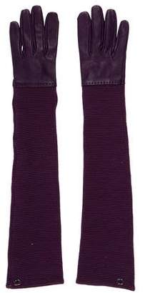 Chanel Knit Lambskin Gloves