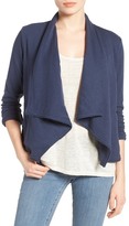 Thumbnail for your product : Caslon Knit Drape Front Jacket