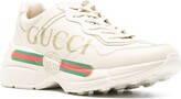 Thumbnail for your product : Gucci Rhyton leather sneakers