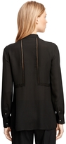 Thumbnail for your product : Brooks Brothers Silk Georgette Blouse