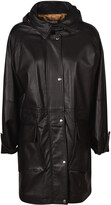 Thumbnail for your product : S.W.O.R.D 6.6.44 Plain Leather Parka