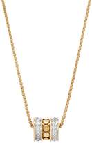 Thumbnail for your product : John Hardy 18K Yellow Gold Dot Diamond Roller Pendant Necklace, 16