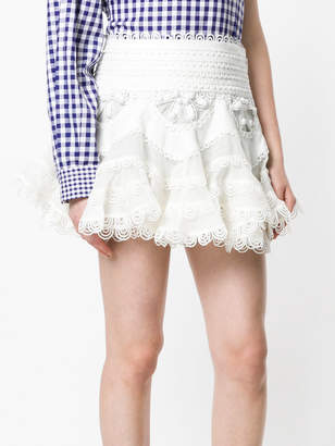Zimmermann breeze mini skirt