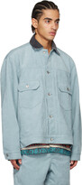Thumbnail for your product : Sacai Blue Vented Jacket