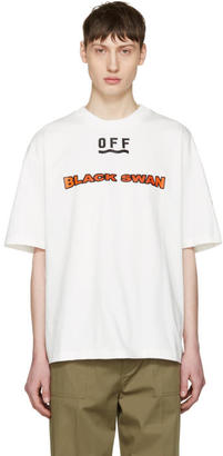 Moncler O White Black Swan T-Shirt