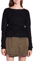 Thumbnail for your product : R 13 Long Sleeve Knit Cashmere Black