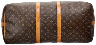Louis Vuitton Monogram Canvas Keepall 55 Bandouliere (Authentic Pre-Owned)