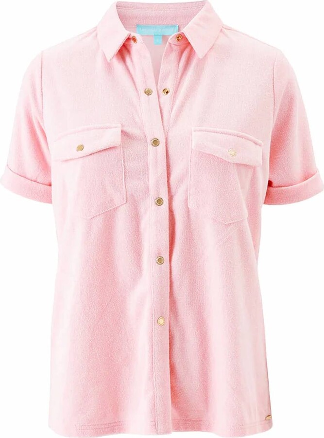 Melissa Odabash Women's Tori Shirt In Rose