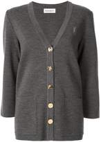 Thumbnail for your product : Saint Laurent Pre-Owned button-embellished cardigan