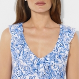 Thumbnail for your product : Ralph Lauren Paisley Jersey Sleep Gown