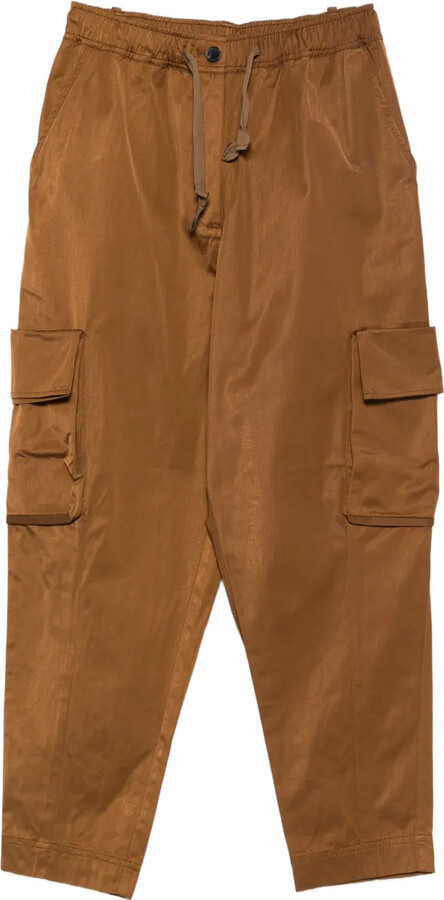 PSOPHIA Cargo-Pocket Drawstring Trousers