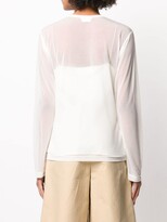 Thumbnail for your product : Comme Des Garçons Pre-Owned 1990s Sheer Top