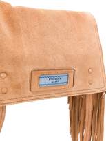 Thumbnail for your product : Prada fringed Etiquette shoulder bag
