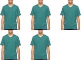Thumbnail for your product : Fruit of the Loom Select Men's V-Neck T-Shirts Classic Fit Wicks Moisture Tagless 5-Pack Charcoal 2X-Large