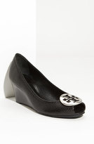Thumbnail for your product : Tory Burch 'Sally 2' Peep Toe Wedge Pump