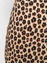 Thumbnail for your product : VIVETTA leopard print A-line skirt