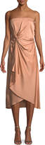Thumbnail for your product : A.L.C. Roya Strapless Knot-Front Midi Dress