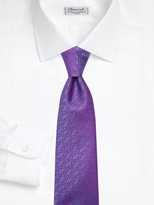 Thumbnail for your product : Charvet Scroll Jacquard Silk Tie