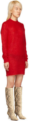 Alyx Red Mohair Stevie Dress