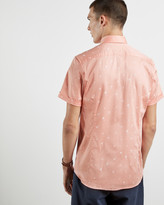 Thumbnail for your product : Ted Baker LENGTHN Short sleeved tropical print shirt
