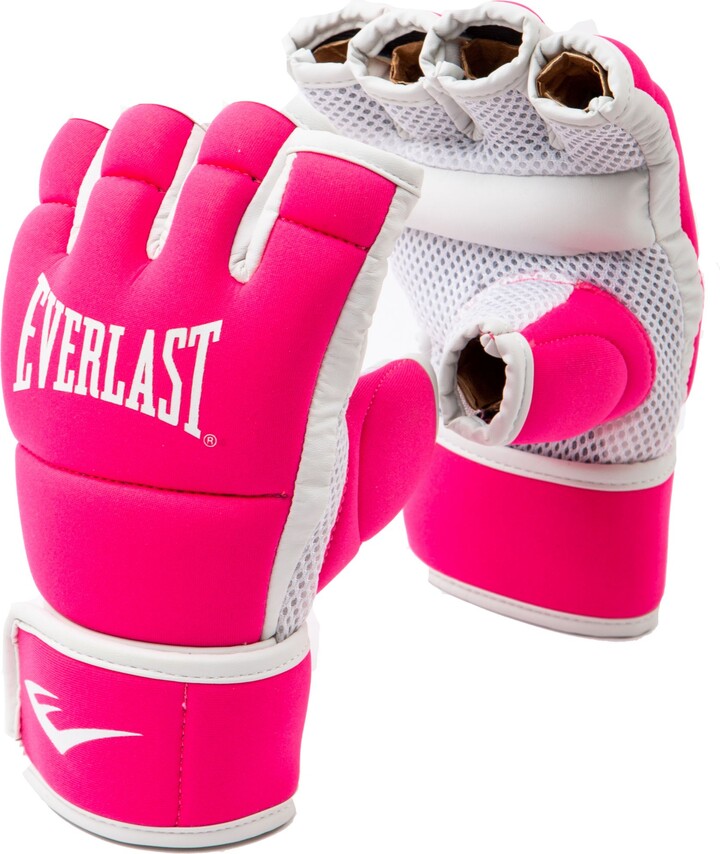 Everlast Core Kickboxing Gloves, Men's, Small/Medium, Pink