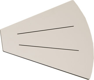 Les Jardins Jet Stream Metal Coffee Table