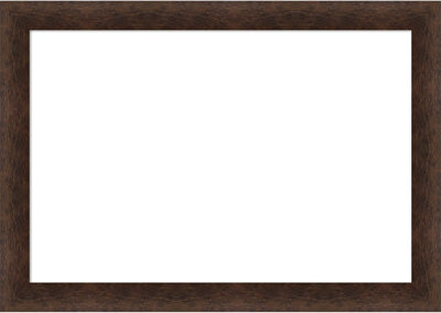 Warm Walnut Framed Dry Erase Magnetic Board Organization Boards