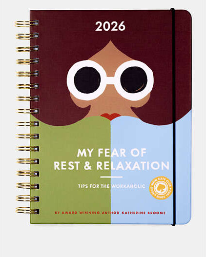 Kate Spade Book Club Rest & Relaxation 2026 12-Month Large Planner