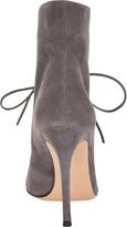 Thumbnail for your product : Gianvito Rossi Women's Suede Jane Ankle Booties-Grey