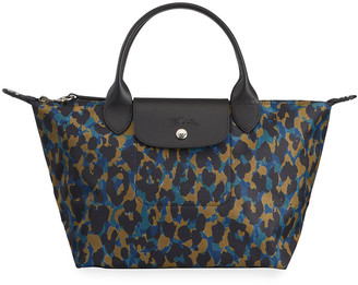 longchamp leopard print bag