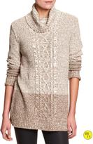 Thumbnail for your product : Banana Republic Factory Marled Turtle-Neck Sweater