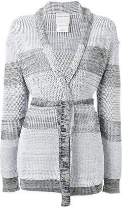 Stephan Schneider Cry belted cardigan - women - Cotton/Wool - XS