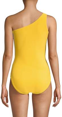 Norma Kamali Side Stripe One-Piece Swimsuit