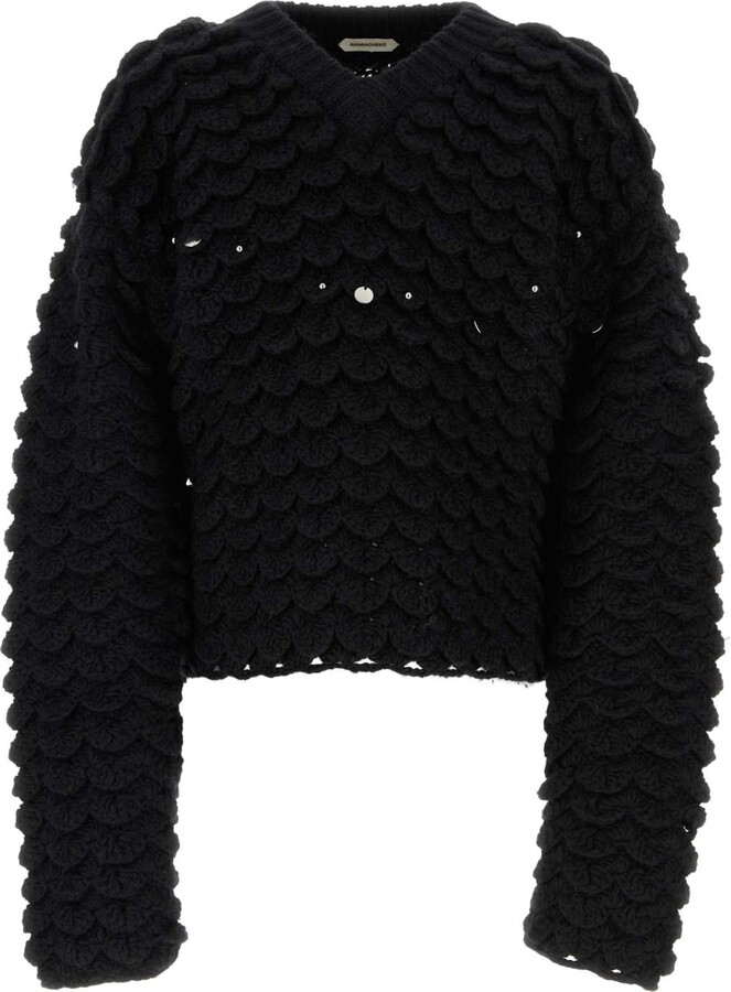 NAMACHECO 22aw CYRUS CARDIGAN BLACK M