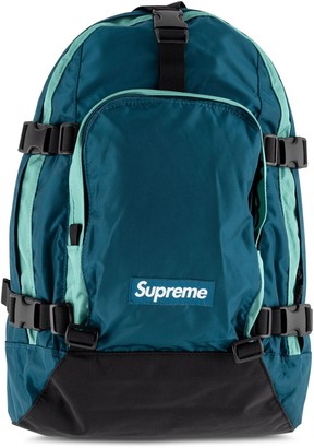 Supreme Logo-Patch Panelled Backpack