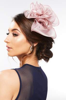 Quiz Mauve Floral Jewel Headband Fascinator