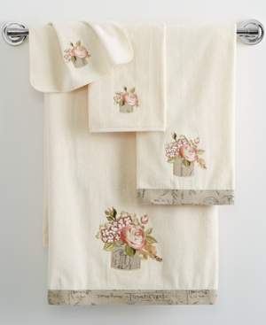 Avanti Antique Bouquet 27" x 50" Bath Towel Bedding