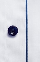 Thumbnail for your product : Eton Slim Fit Twill Dress Shirt with Blue Details