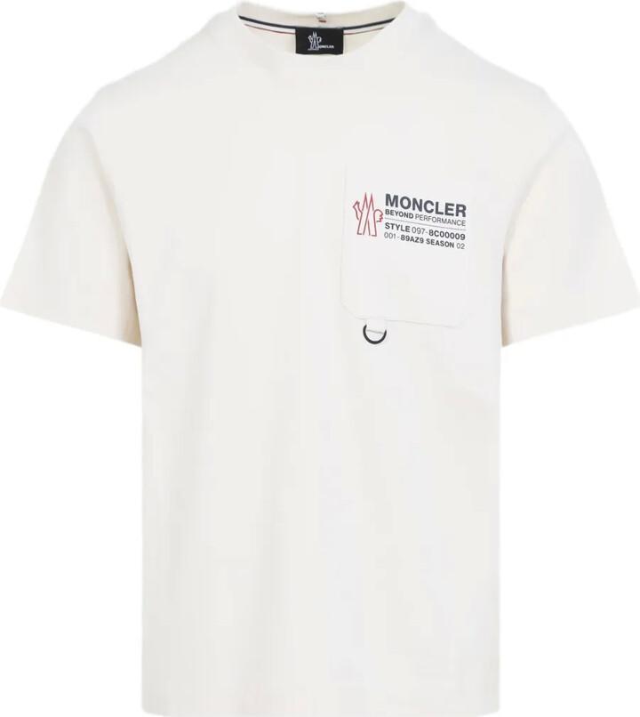 MONCLER GRENOBLE graphic cotton T-shirt