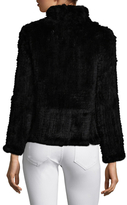 Thumbnail for your product : Adrienne Landau Rabbit Fur Zip Jacket