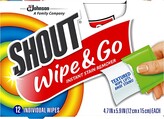 Shout Wipes To Go