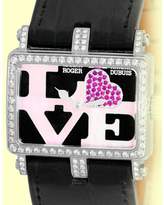 Thumbnail for your product : Roger Dubuis Too Much Love" 18K White Gold Strapwatch