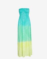 Thumbnail for your product : Cool Change Strapless Ombre Tie Dye Maxi Dress